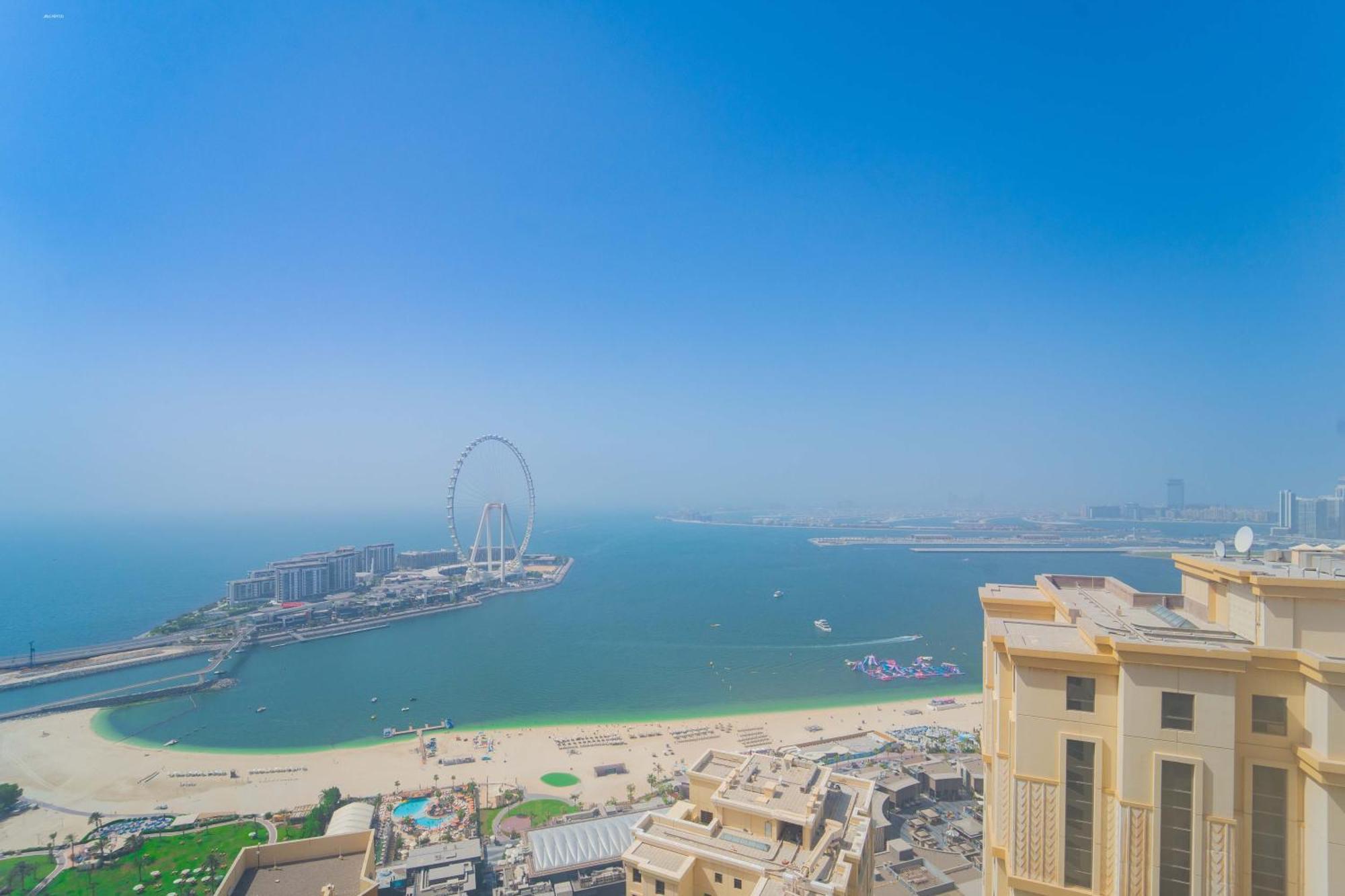 Jbr Amwaj 4 , Upgraded Sea And Ain Dubai Views, 2M Walk To Beach By Gardenia Suitse Exterior foto